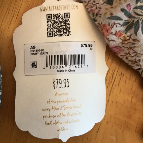 Altar’s state new dress with tags size medium - Picture 4 of 4